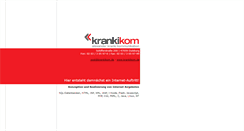 Desktop Screenshot of angiokard.krankikom.de