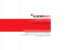 Tablet Screenshot of ksbk-dev.krankikom.de